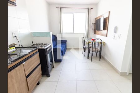 Sala/Cozinha de apartamento para alugar com 2 quartos, 34m² em Brás, São Paulo