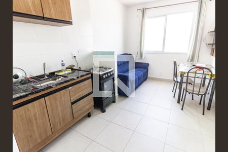 Sala/Cozinha de apartamento para alugar com 2 quartos, 34m² em Brás, São Paulo