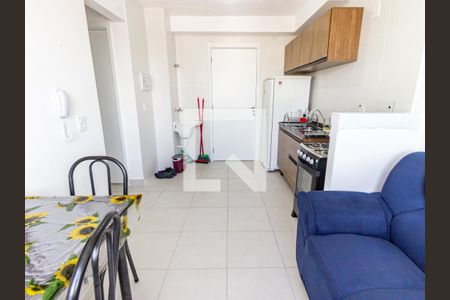 Sala/Cozinha de apartamento para alugar com 2 quartos, 34m² em Brás, São Paulo