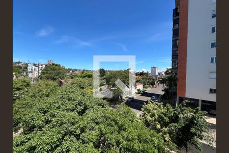 Vista da Sacada de apartamento à venda com 1 quarto, 40m² em Vila Rosa, Novo Hamburgo