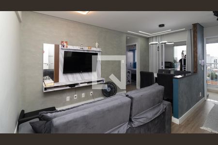 Sala de apartamento à venda com 2 quartos, 49m² em Burgo Paulista, São Paulo