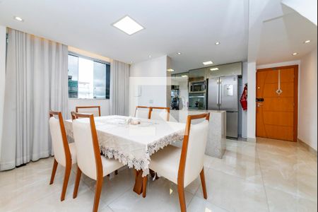 Sala 1 de apartamento à venda com 2 quartos, 130m² em Castelo, Belo Horizonte