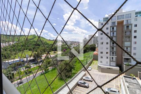 Vista da sala de apartamento à venda com 3 quartos, 80m² em Castelo, Belo Horizonte