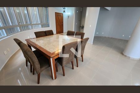 Sala de Jantar de apartamento para alugar com 4 quartos, 202m² em Gonzaga, Santos