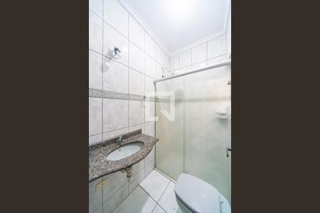 Banheiro Social de apartamento para alugar com 2 quartos, 60m² em Vila Homero Thon, Santo André