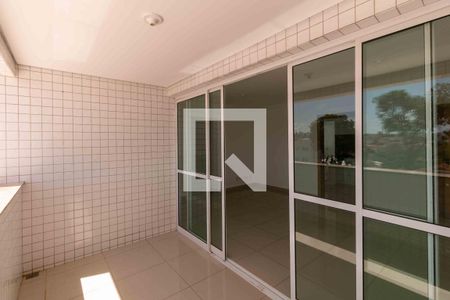 Varanda de apartamento para alugar com 3 quartos, 106m² em Itapoã, Belo Horizonte