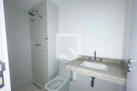 Banheiro de kitnet/studio à venda com 1 quarto, 28m² em Sumaré, São Paulo