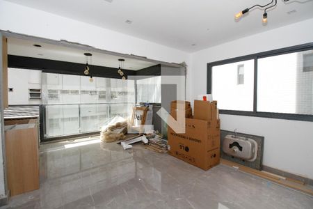 Sala e Cozinha de apartamento para alugar com 2 quartos, 64m² em Jardim Paulista, São Paulo