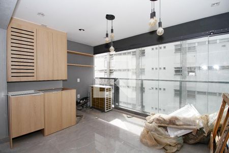 Varanda e Área de Serviço de apartamento para alugar com 2 quartos, 64m² em Jardim Paulista, São Paulo