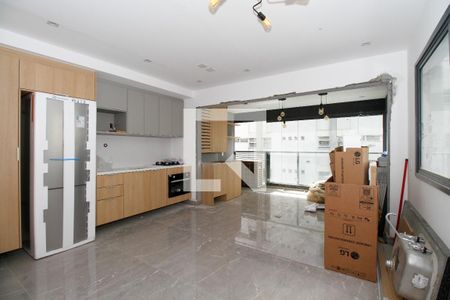 Sala e Cozinha de apartamento para alugar com 2 quartos, 64m² em Jardim Paulista, São Paulo