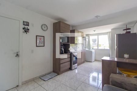 Sala/Cozinha de apartamento para alugar com 2 quartos, 52m² em Bom Sucesso, Gravataí