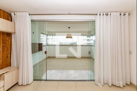 Varanda da Sala de apartamento para alugar com 4 quartos, 130m² em Buritis, Belo Horizonte