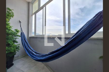 Varanda de apartamento à venda com 1 quarto, 51m² em Centro, Rio de Janeiro