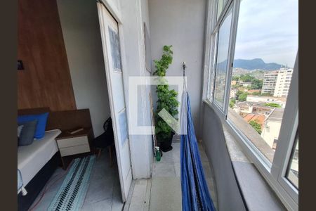 Varanda de apartamento à venda com 1 quarto, 51m² em Centro, Rio de Janeiro