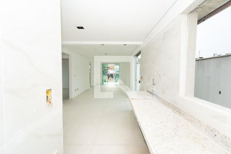 Sala e Cozinha de apartamento para alugar com 3 quartos, 112m² em Riacho das Pedras, Contagem