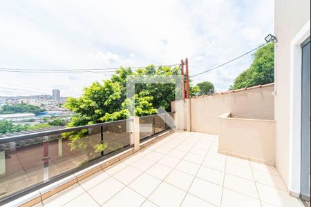 Varanda da Sala de casa à venda com 2 quartos, 229m² em Vila Vitória, Santo André