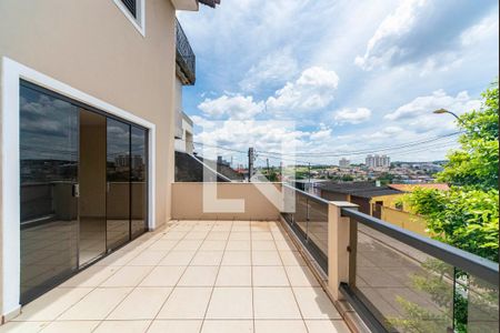 Varanda da Sala de casa à venda com 2 quartos, 229m² em Vila Vitória, Santo André