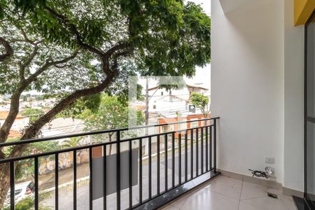 Varanda do Quarto e Sala de apartamento para alugar com 1 quarto, 30m² em Água Fria, São Paulo