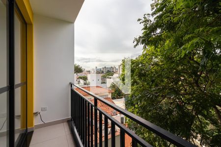 Varanda do Quarto e Sala de apartamento para alugar com 1 quarto, 30m² em Água Fria, São Paulo