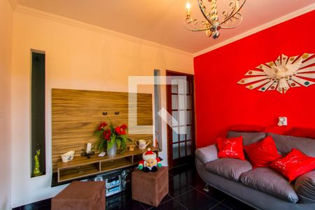 Sala de estar de casa à venda com 4 quartos, 250m² em Jardim Stella, Santo André