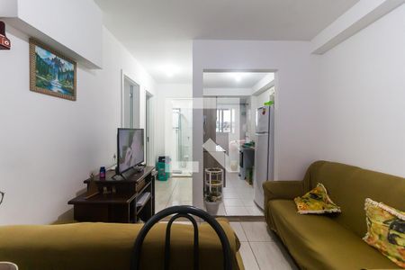 Sala/Sala de Jantar de apartamento para alugar com 2 quartos, 44m² em Botujuru, Mogi das Cruzes