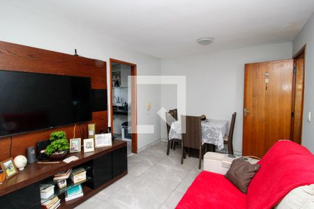 Sala de apartamento à venda com 3 quartos, 60m² em Silveira, Belo Horizonte