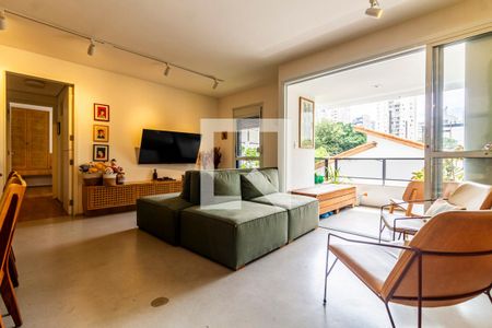 Sala de apartamento para alugar com 2 quartos, 87m² em Pinheiros, São Paulo