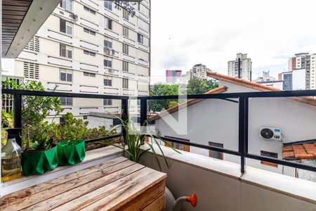 Varanda de apartamento para alugar com 2 quartos, 87m² em Pinheiros, São Paulo