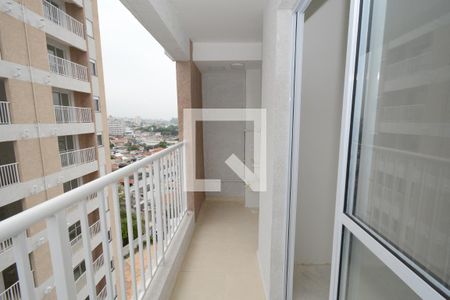 Varanda da Sala de apartamento para alugar com 2 quartos, 42m² em Vila Isa, São Paulo