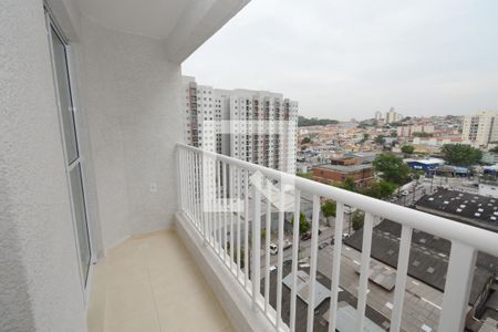 Varanda da Sala de apartamento para alugar com 2 quartos, 42m² em Vila Isa, São Paulo