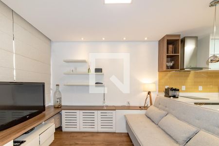 Sala de apartamento à venda com 1 quarto, 39m² em Indianópolis, São Paulo