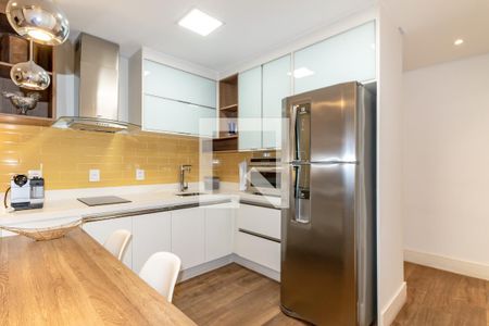 Cozinha de apartamento à venda com 1 quarto, 39m² em Indianópolis, São Paulo