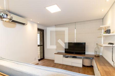 Sala de apartamento à venda com 1 quarto, 39m² em Indianópolis, São Paulo