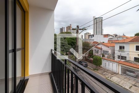 Varanda do Quarto e Sala de apartamento para alugar com 1 quarto, 30m² em Água Fria, São Paulo