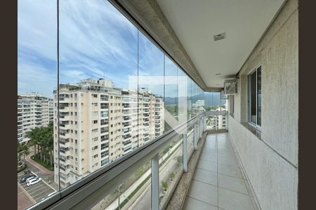 Varanda de apartamento para alugar com 3 quartos, 84m² em Recreio dos Bandeirantes, Rio de Janeiro