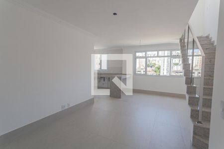 Sala 1 de apartamento à venda com 4 quartos, 172m² em Santo Antônio, Belo Horizonte