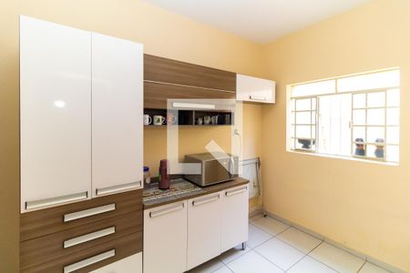 Cozinha de casa para alugar com 1 quarto, 51m² em Quinta da Paineira, São Paulo