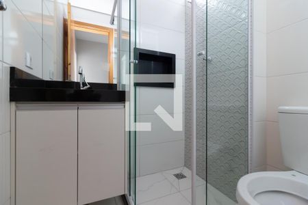 Banheiro de apartamento para alugar com 1 quarto, 30m² em Água Fria, São Paulo