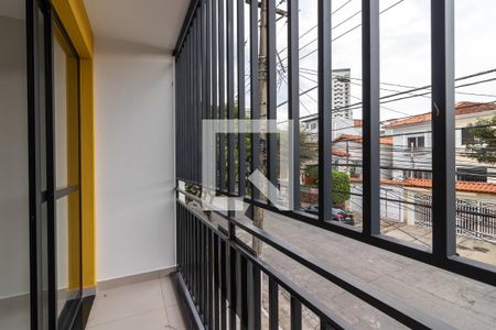 Varanda do Quarto e Sala de apartamento para alugar com 1 quarto, 30m² em Água Fria, São Paulo