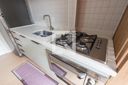 Sala/cozinha de apartamento à venda com 1 quarto, 24m² em Sé, São Paulo