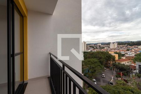 Varanda do Quarto e Sala de apartamento para alugar com 1 quarto, 30m² em Água Fria, São Paulo