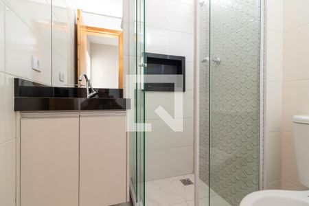 Banheiro de apartamento para alugar com 1 quarto, 30m² em Água Fria, São Paulo