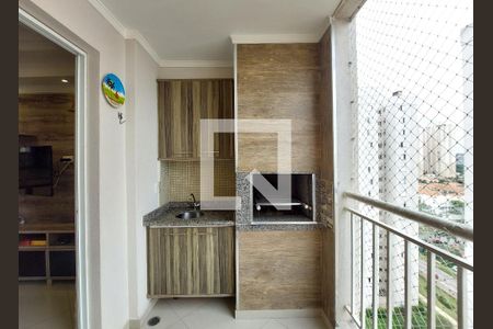 Varanda da Sala de apartamento para alugar com 3 quartos, 72m² em Usina Piratininga, São Paulo