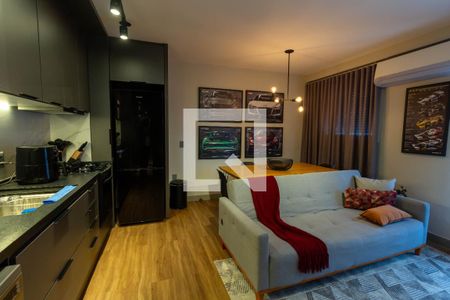 Sala de apartamento para alugar com 1 quarto, 37m² em Lapa de Baixo, São Paulo