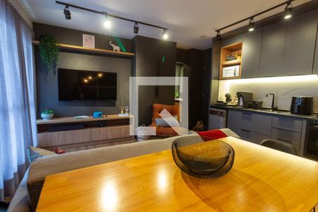 Sala de apartamento para alugar com 1 quarto, 37m² em Lapa de Baixo, São Paulo