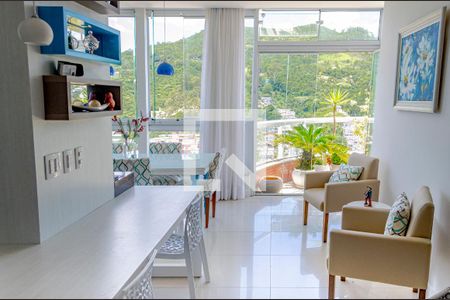 Sala Estar de apartamento para alugar com 3 quartos, 135m² em Pantanal, Florianópolis