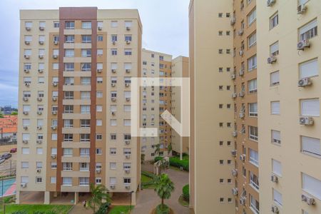 Vista da Sala de apartamento à venda com 2 quartos, 61m² em Igara, Canoas