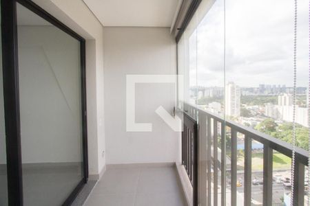 Varanda de apartamento para alugar com 1 quarto, 22m² em Santo Amaro, São Paulo