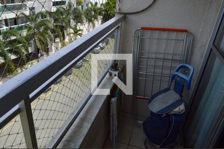 Varanda de apartamento à venda com 2 quartos, 55m² em Pechincha, Rio de Janeiro