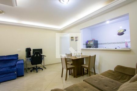 Sala de apartamento à venda com 3 quartos, 75m² em Vila Apiai, Santo André